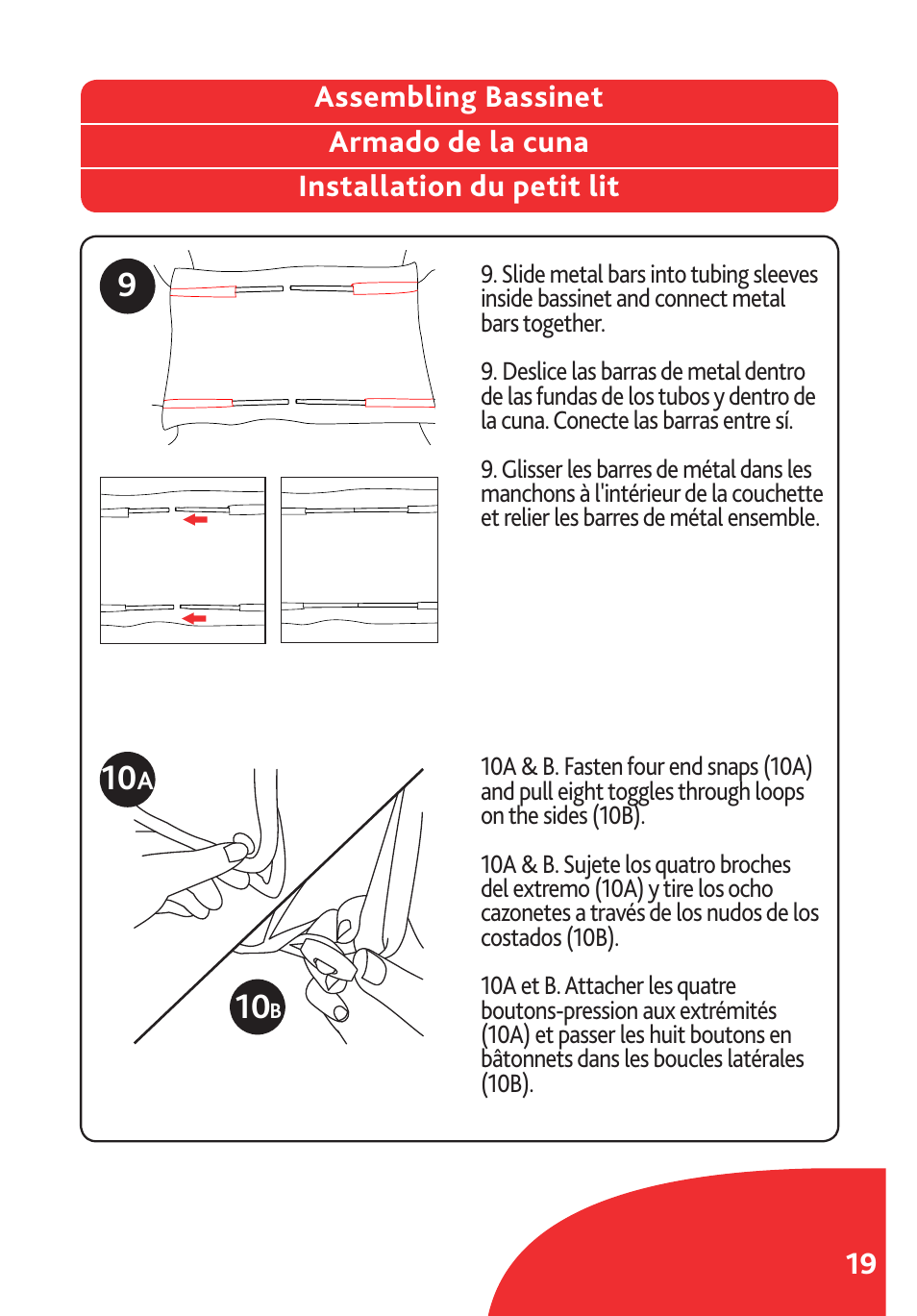 Chicco Lullaby LX/SE User Manual | Page 19 / 56