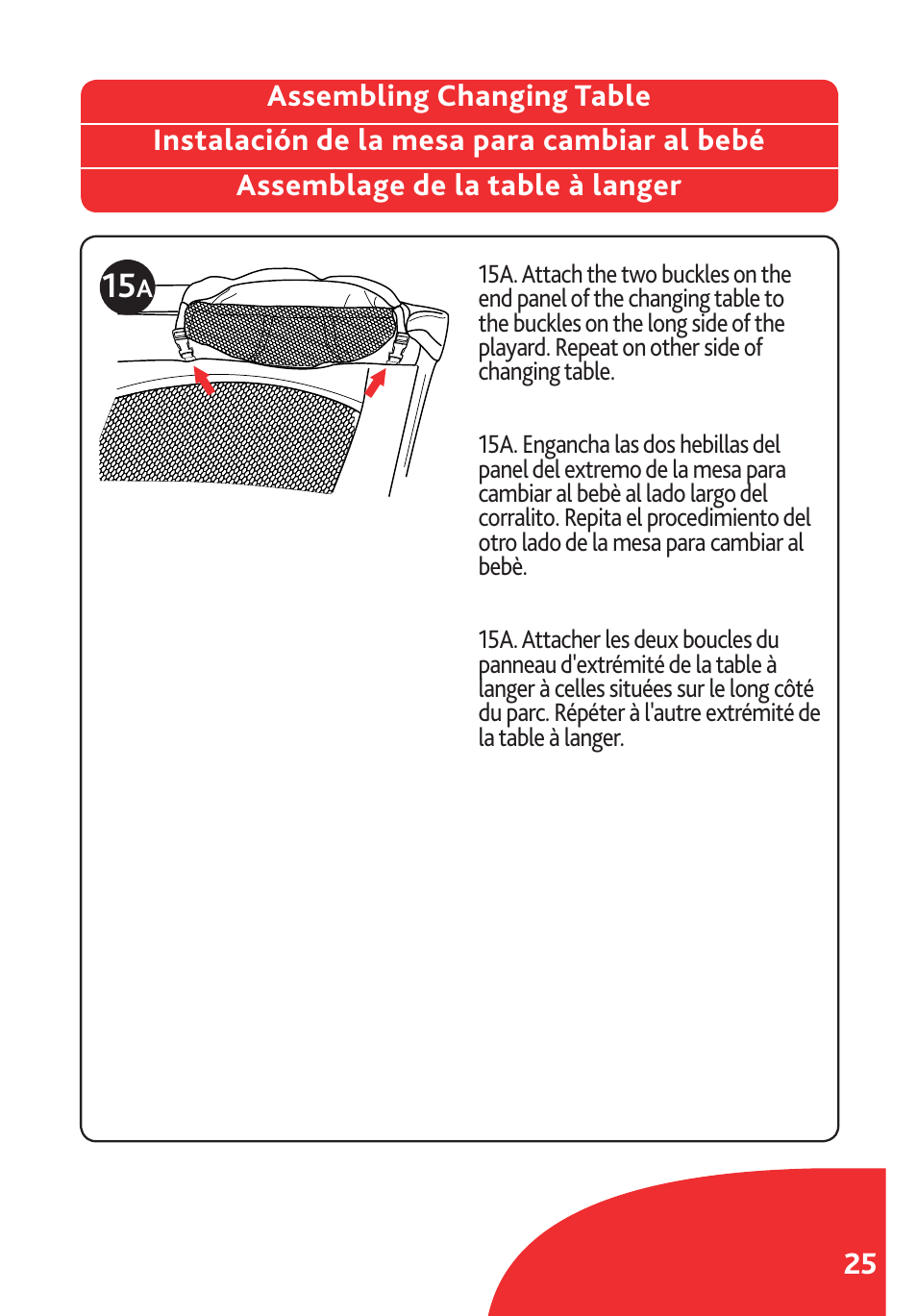 Chicco Lullaby LX/SE User Manual | Page 25 / 56