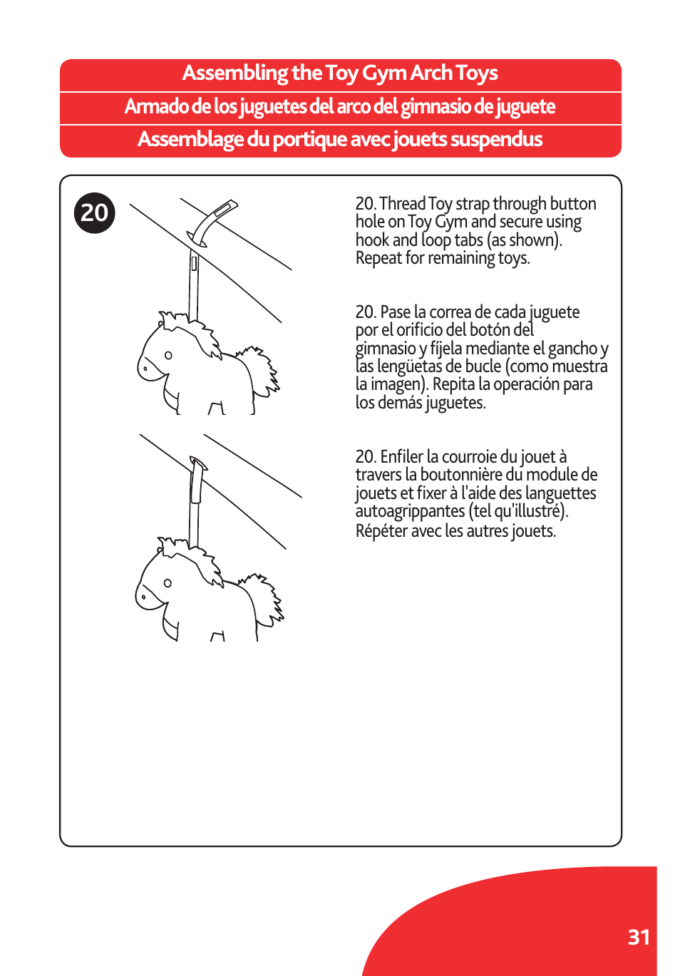Chicco Lullaby LX/SE User Manual | Page 31 / 56