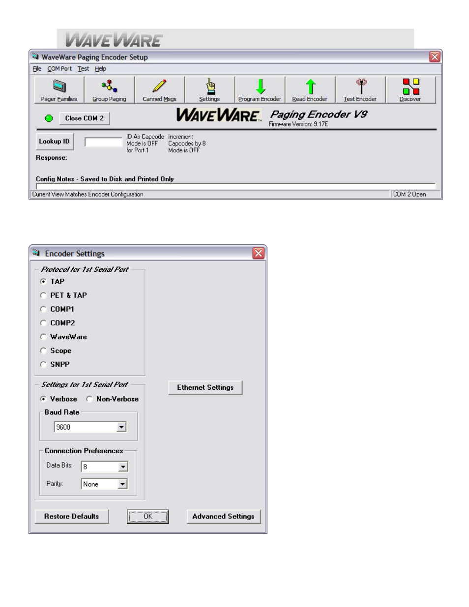 WaveWare SPS-5 v9E User Manual | Page 21 / 59