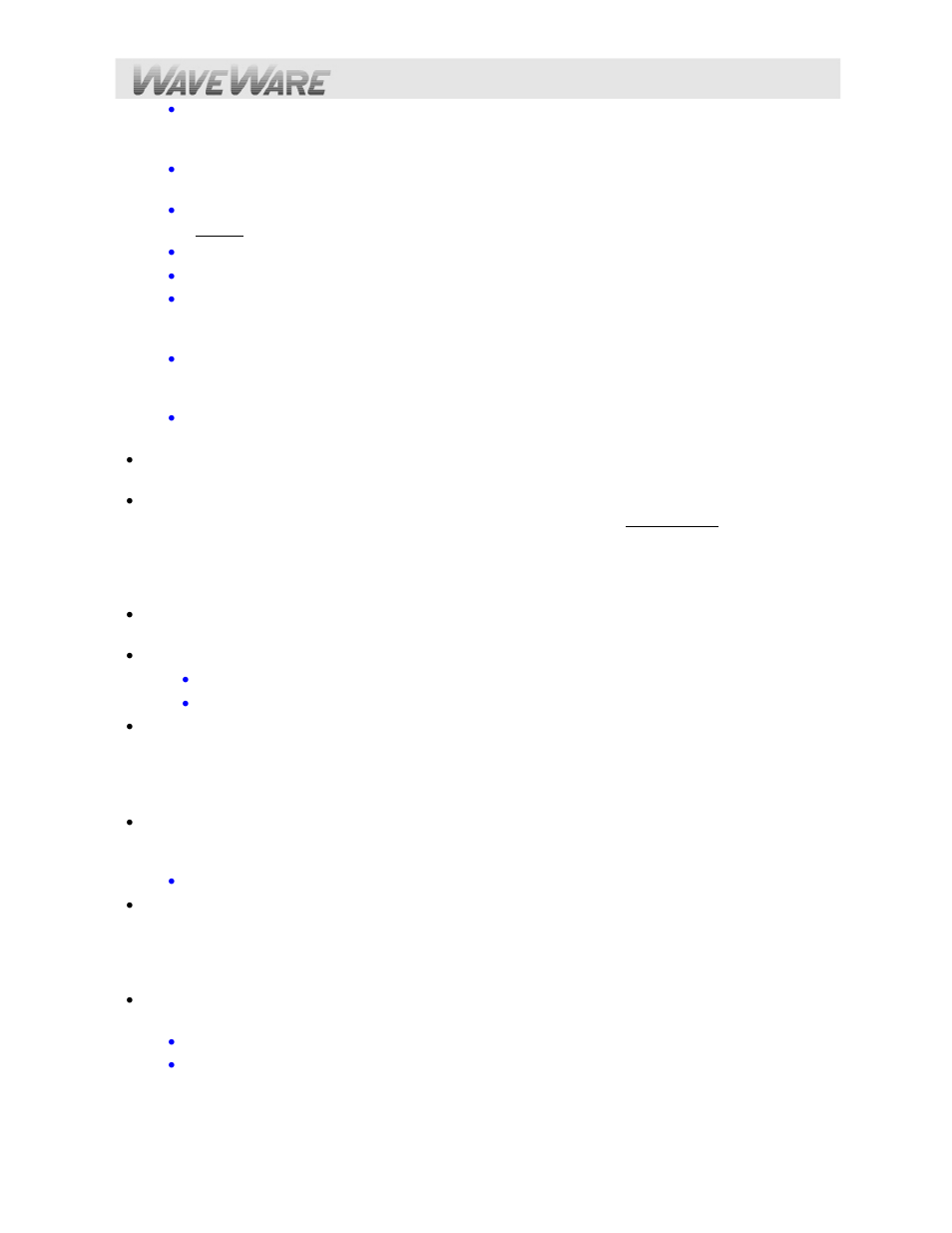 WaveWare SPS-5 v9E User Manual | Page 4 / 59