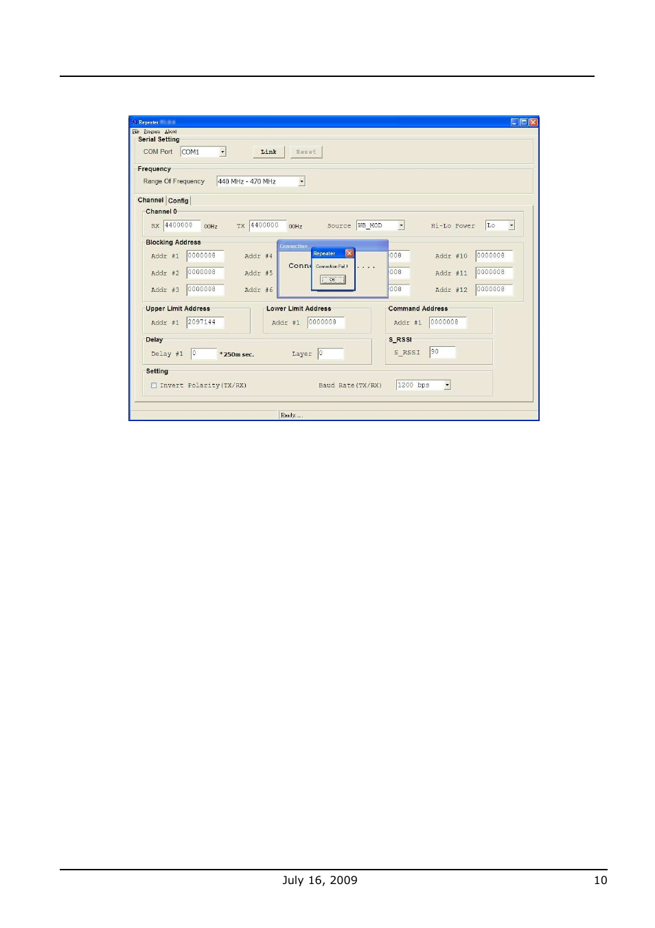 WaveWare Repeater User Manual | Page 12 / 18