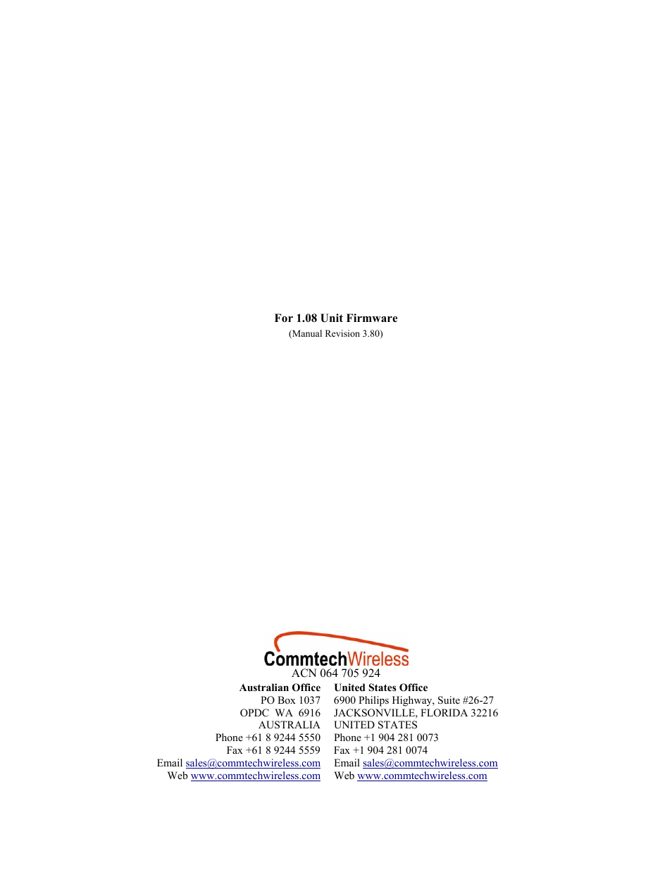 WaveWare CommTech MaxPage User Manual | 84 pages