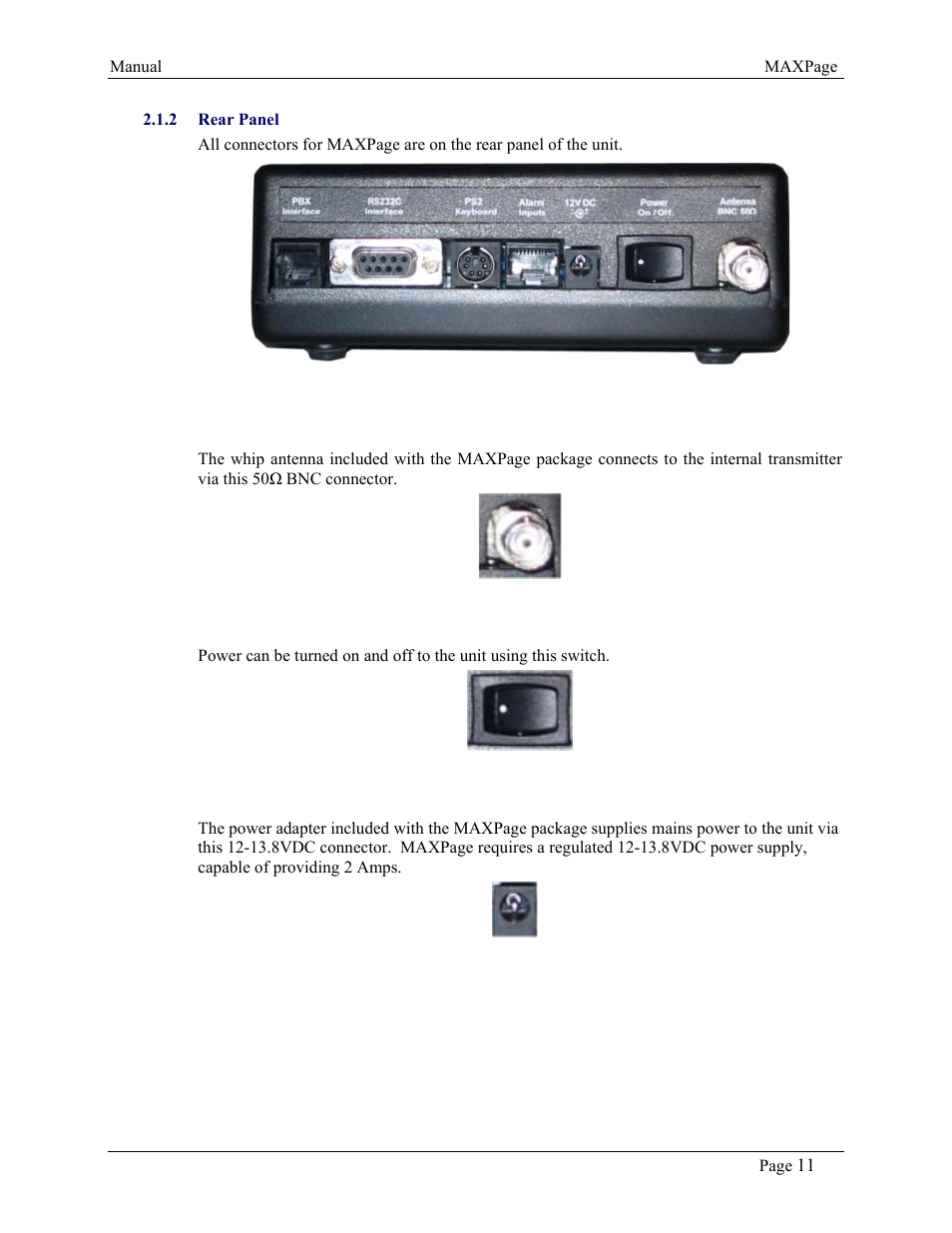 WaveWare CommTech MaxPage User Manual | Page 11 / 84