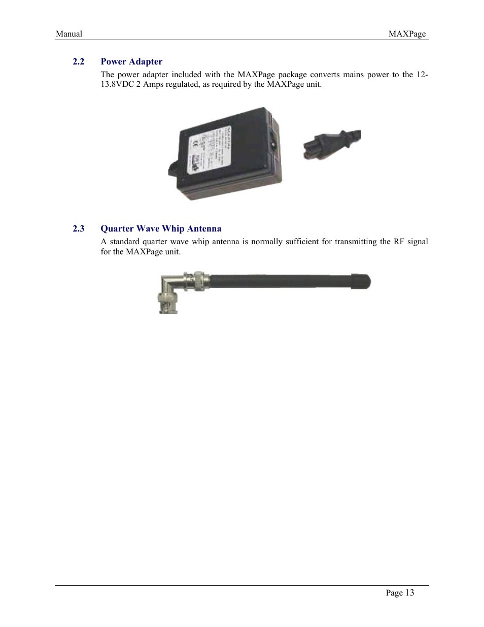 WaveWare CommTech MaxPage User Manual | Page 13 / 84