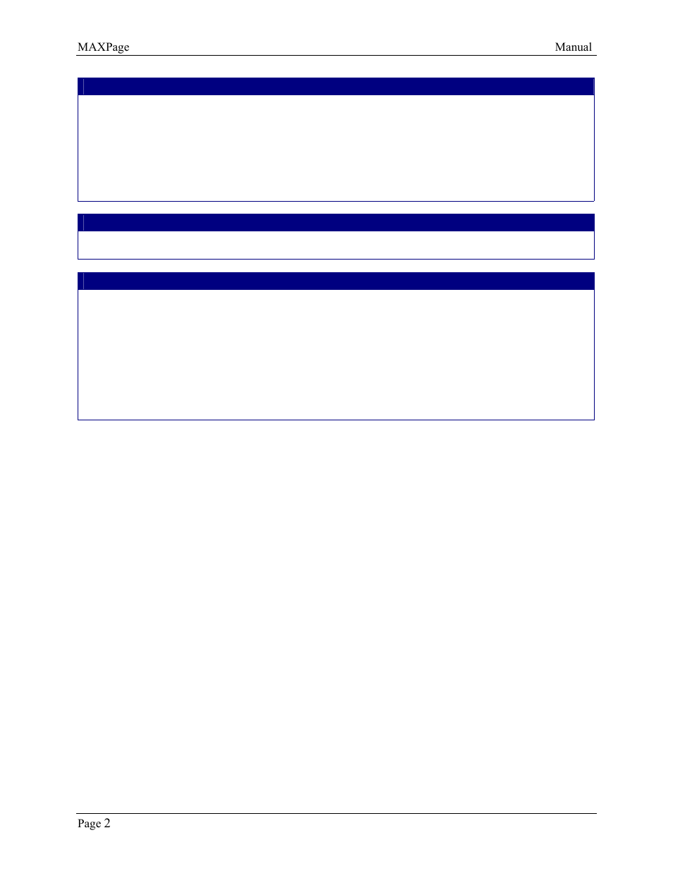 WaveWare CommTech MaxPage User Manual | Page 2 / 84