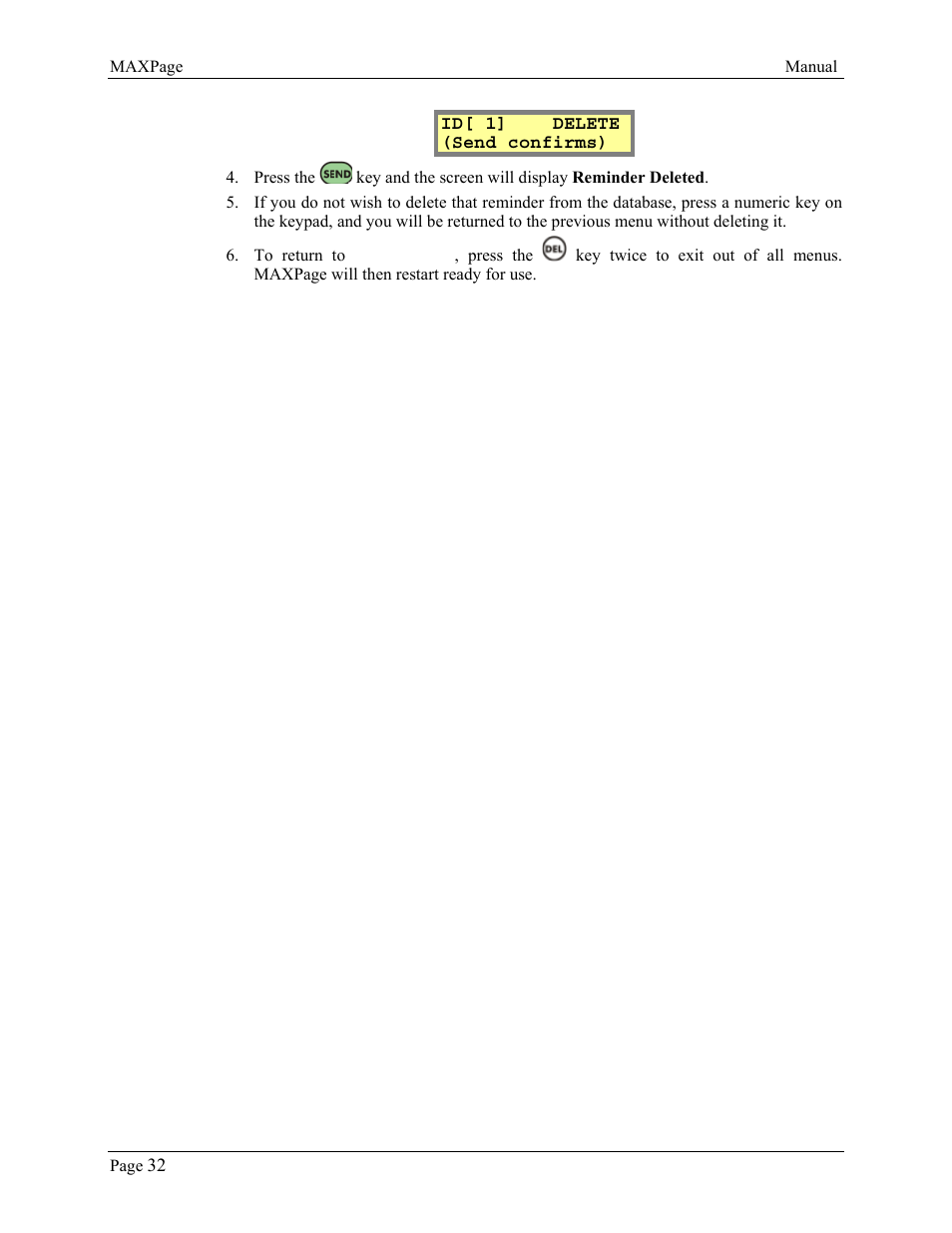 WaveWare CommTech MaxPage User Manual | Page 32 / 84
