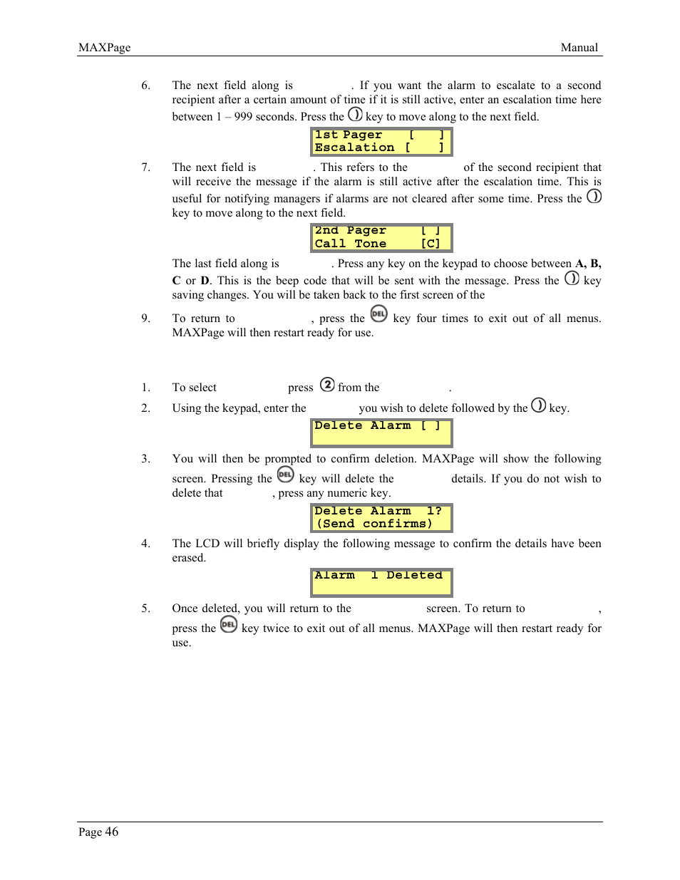 WaveWare CommTech MaxPage User Manual | Page 46 / 84