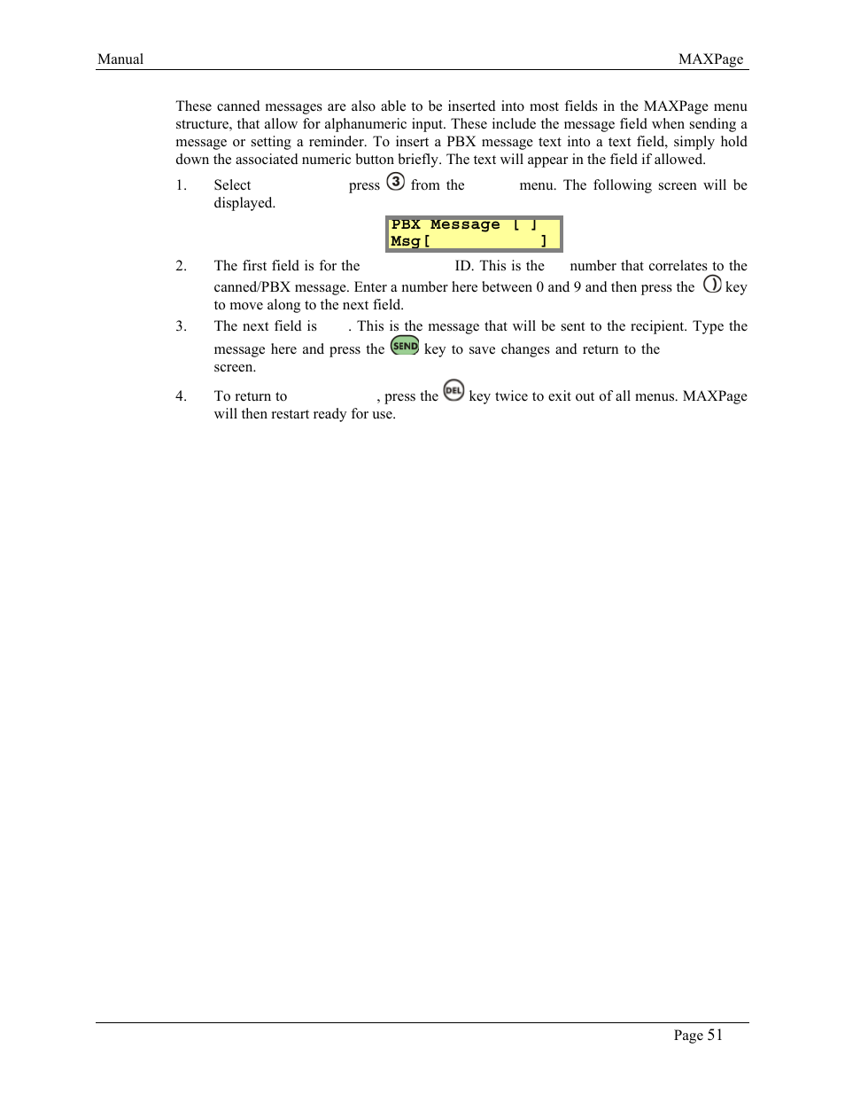 WaveWare CommTech MaxPage User Manual | Page 51 / 84