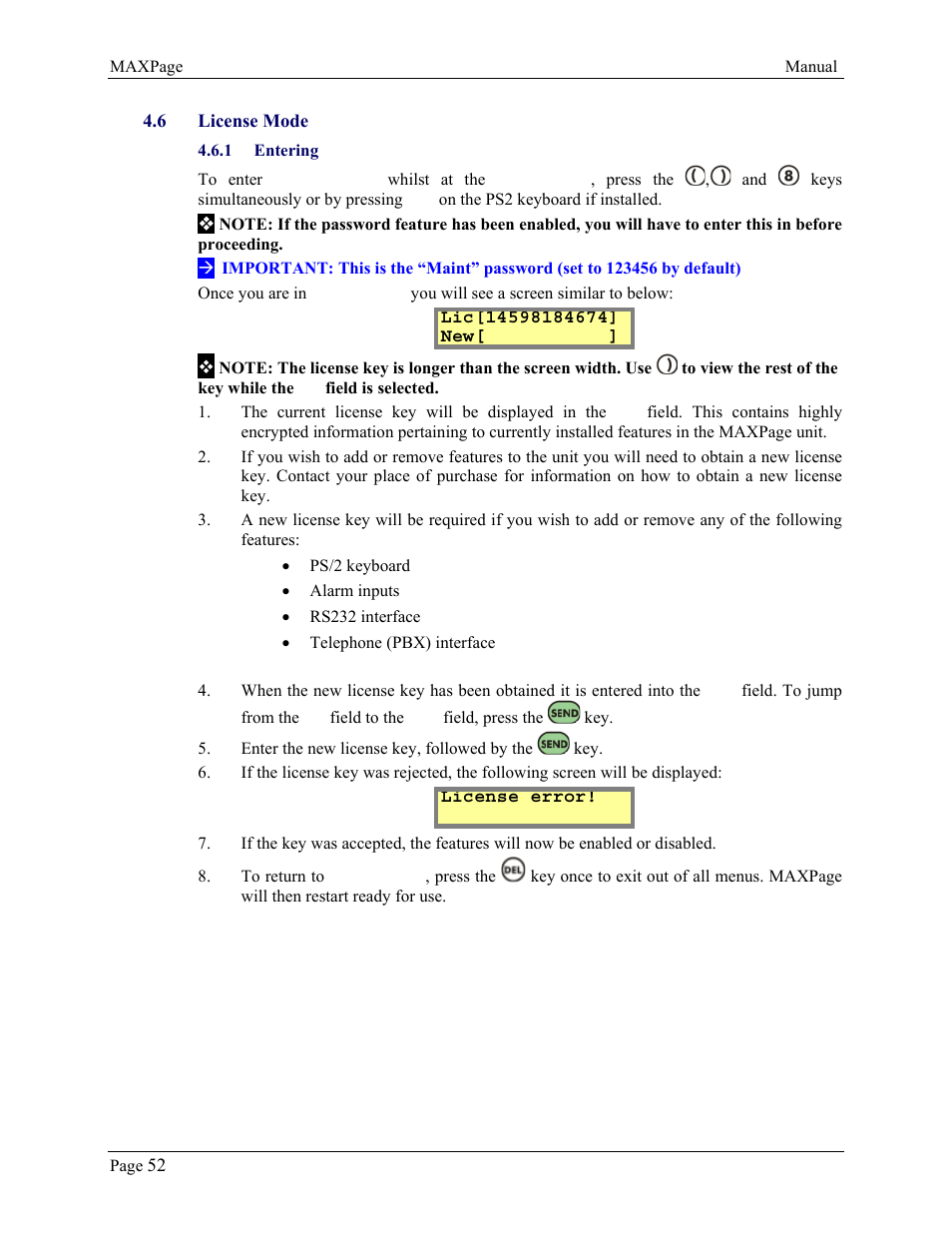 WaveWare CommTech MaxPage User Manual | Page 52 / 84