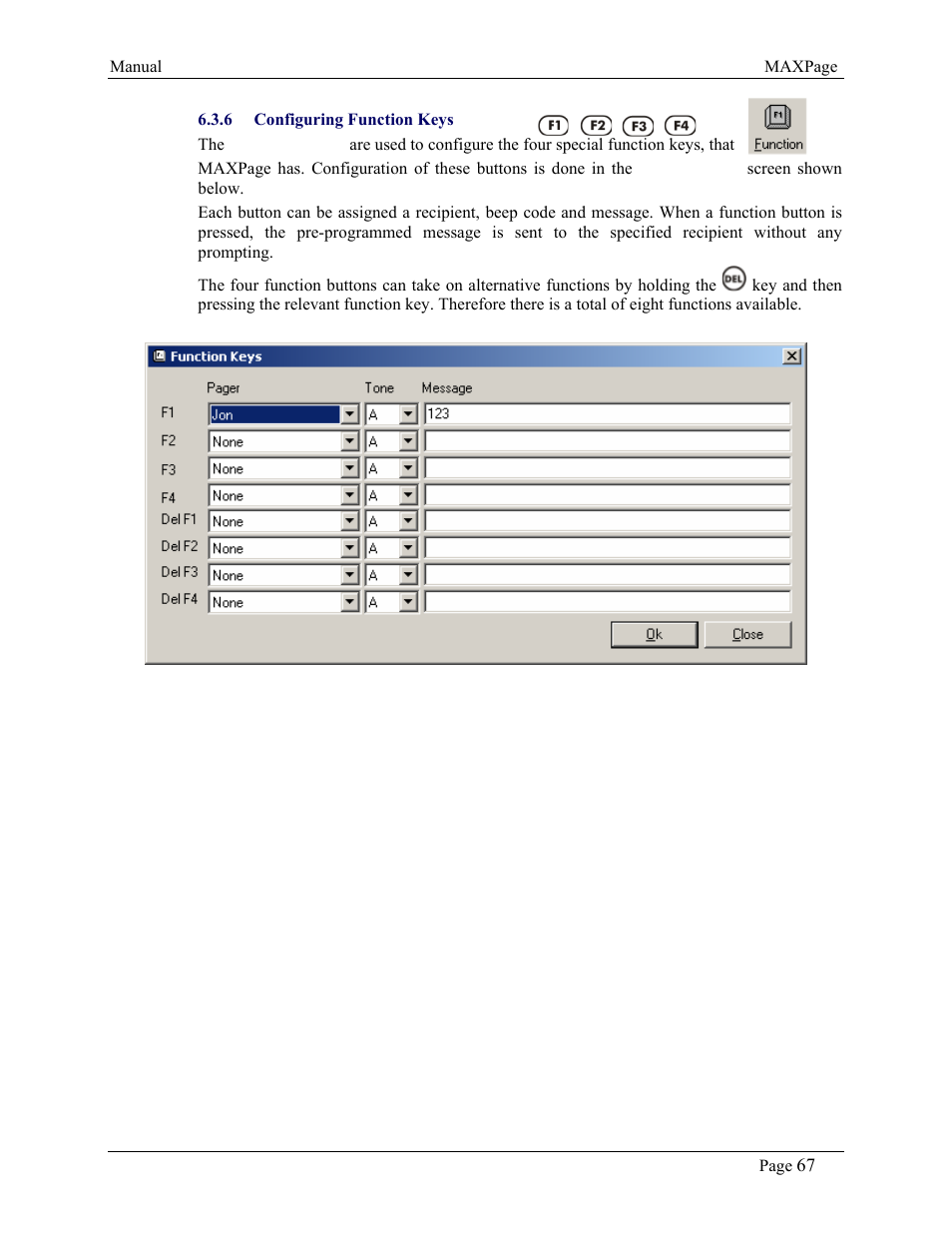 WaveWare CommTech MaxPage User Manual | Page 67 / 84