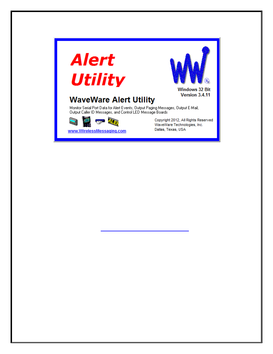 Alert utility software, Dealers, please contact | WaveWare Alert Utility User Manual | Page 49 / 52