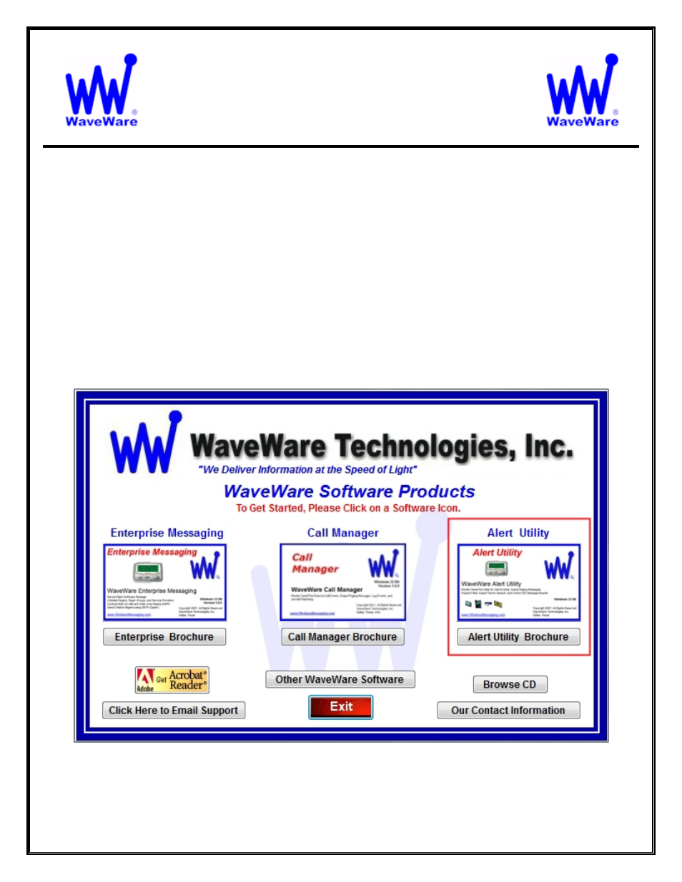 Waveware technologies, inc, Alert utility software, Installation and activation | WaveWare Alert Utility User Manual | Page 6 / 52