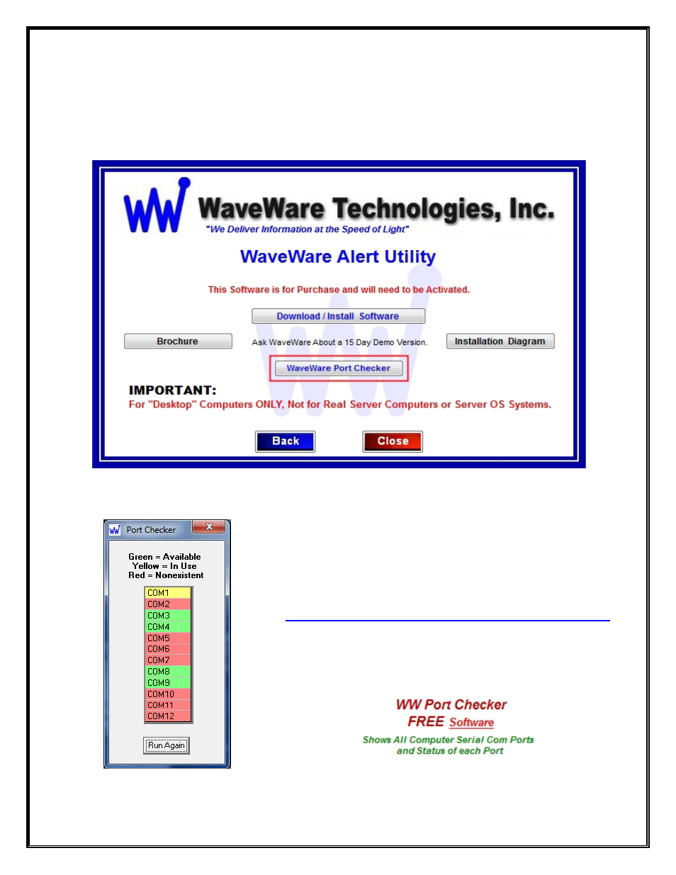 WaveWare Alert Utility User Manual | Page 8 / 52