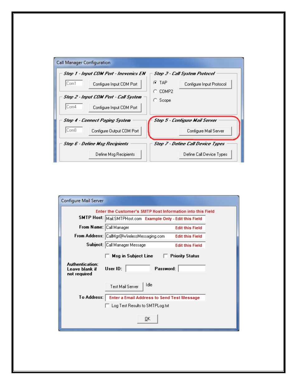WaveWare Call Manager User Manual | Page 17 / 50