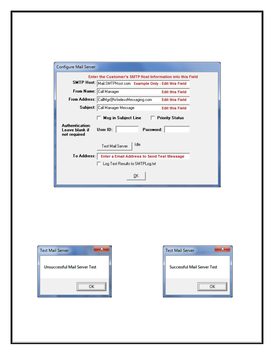 WaveWare Call Manager User Manual | Page 18 / 50