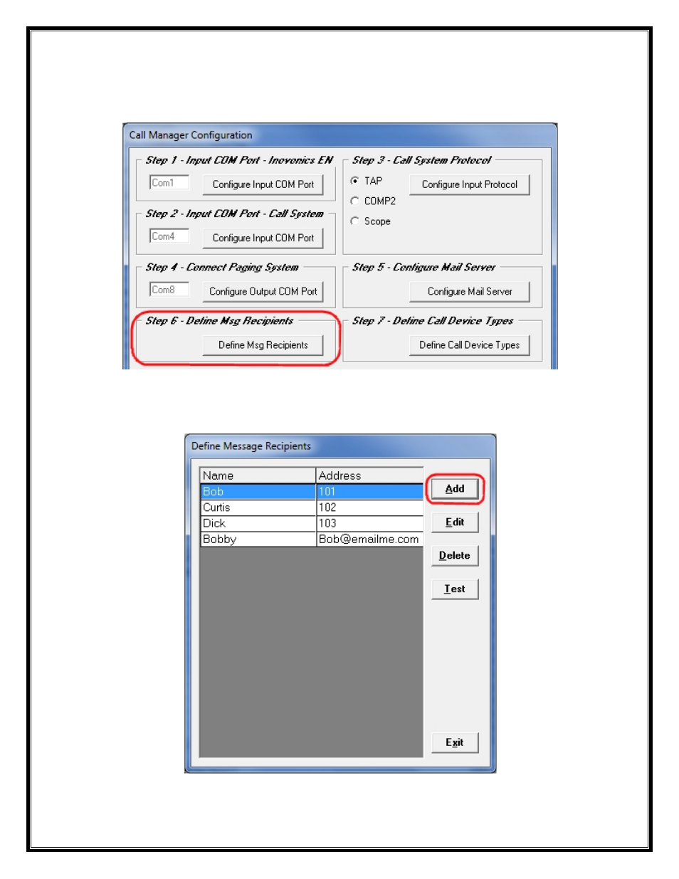 WaveWare Call Manager User Manual | Page 19 / 50