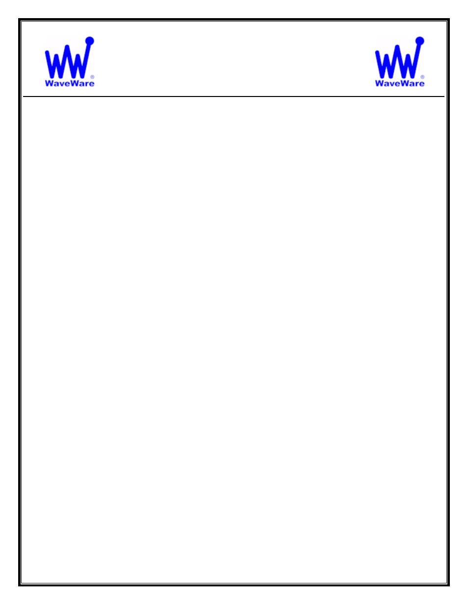 Waveware technologies, inc, Call manager software, Software overview | Manual overview | WaveWare Call Manager User Manual | Page 2 / 50