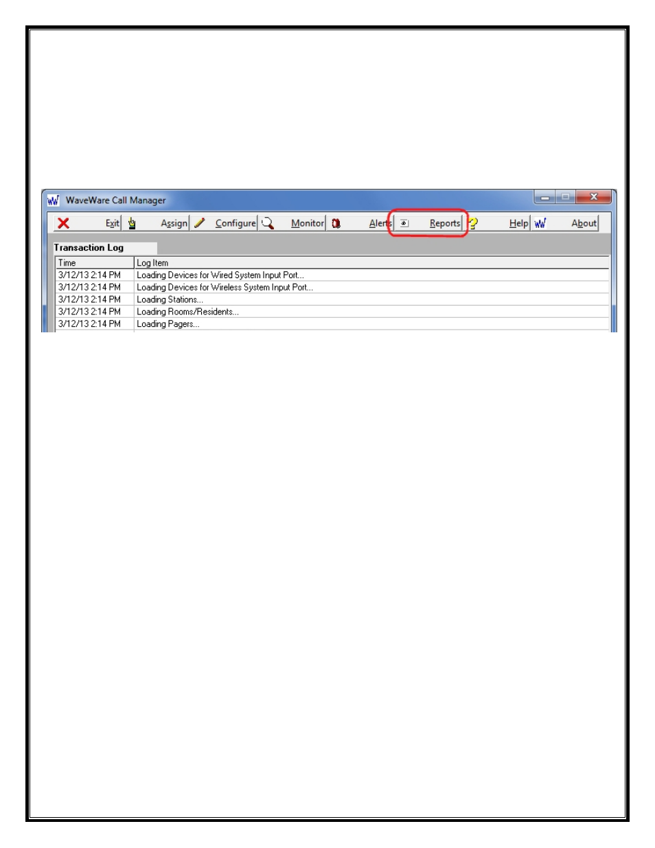 WaveWare Call Manager User Manual | Page 33 / 50