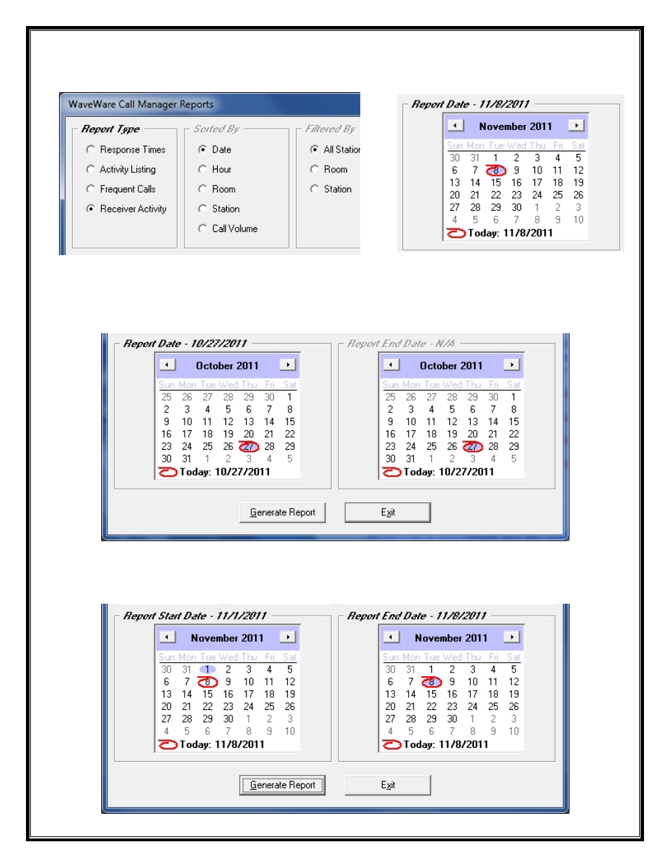 WaveWare Call Manager User Manual | Page 42 / 50