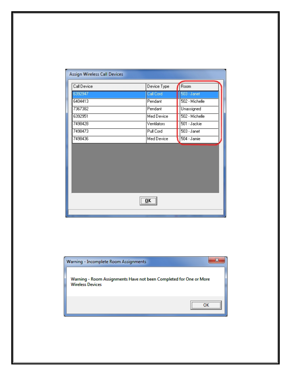 WaveWare Call Manager User Manual | Page 46 / 50
