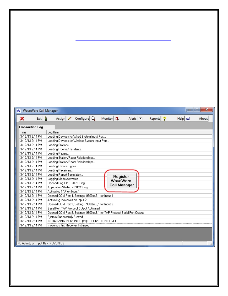 WaveWare Call Manager User Manual | Page 7 / 50
