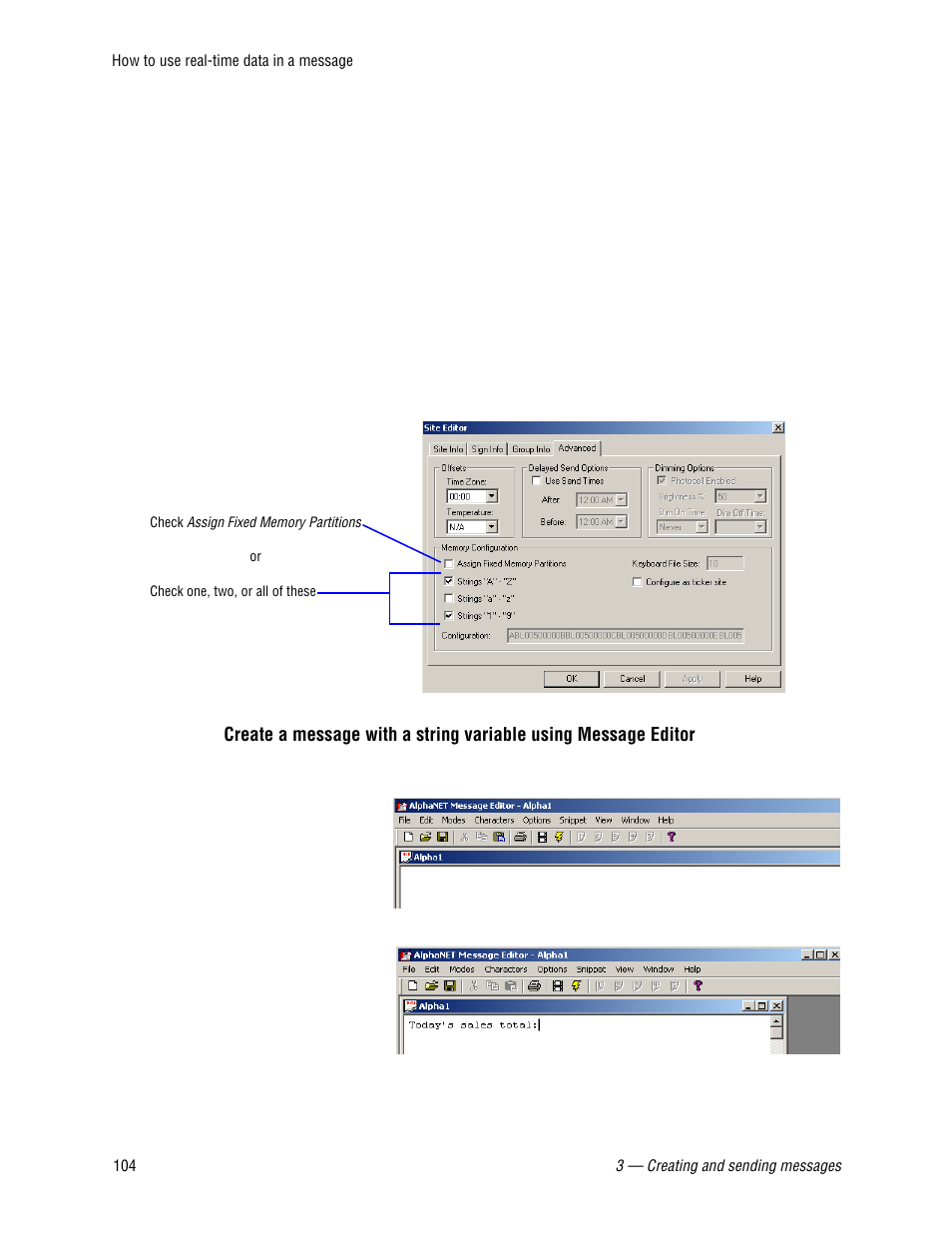 WaveWare Adaptive AlphaNet User Manual | Page 104 / 150