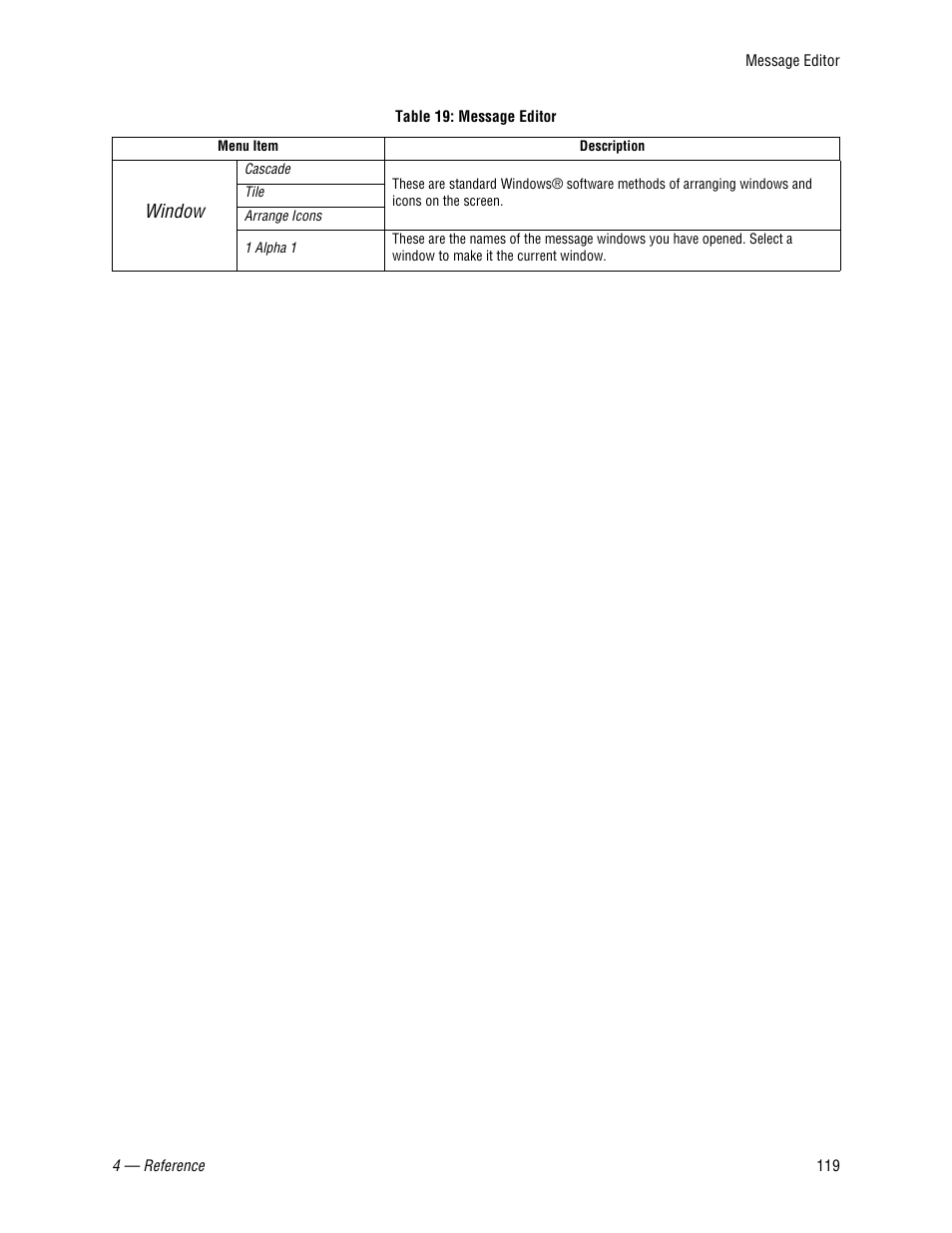 WaveWare Adaptive AlphaNet User Manual | Page 119 / 150