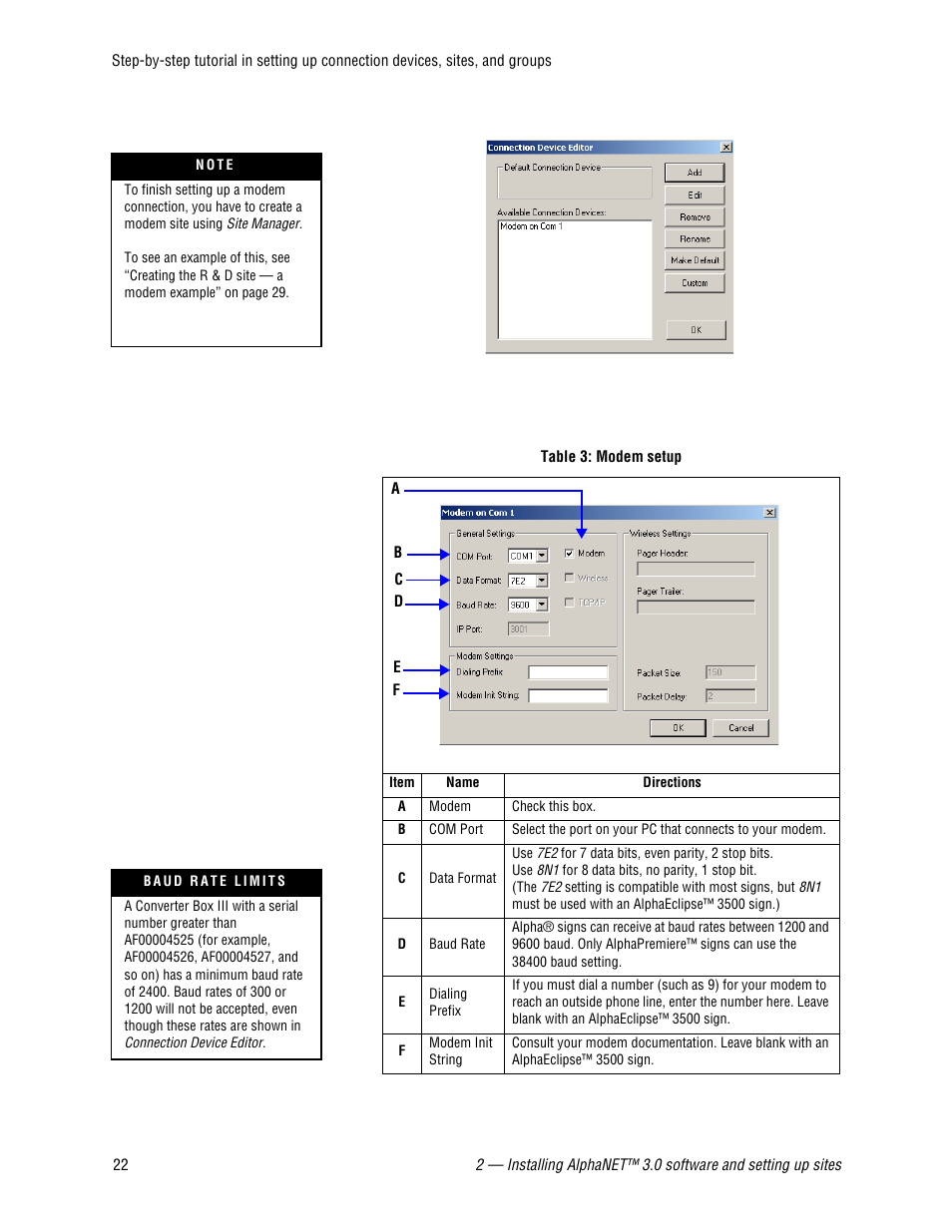 WaveWare Adaptive AlphaNet User Manual | Page 22 / 150