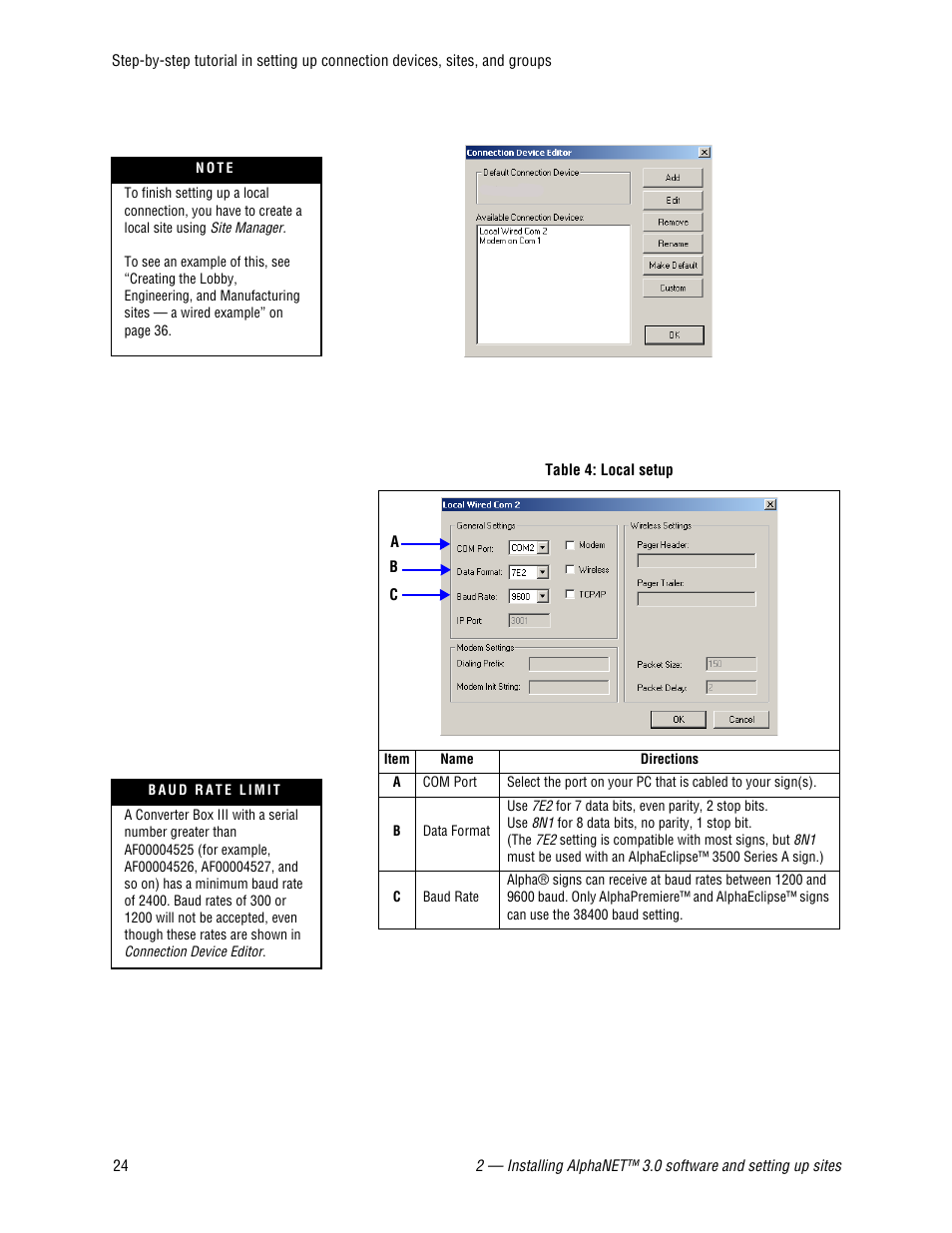 WaveWare Adaptive AlphaNet User Manual | Page 24 / 150