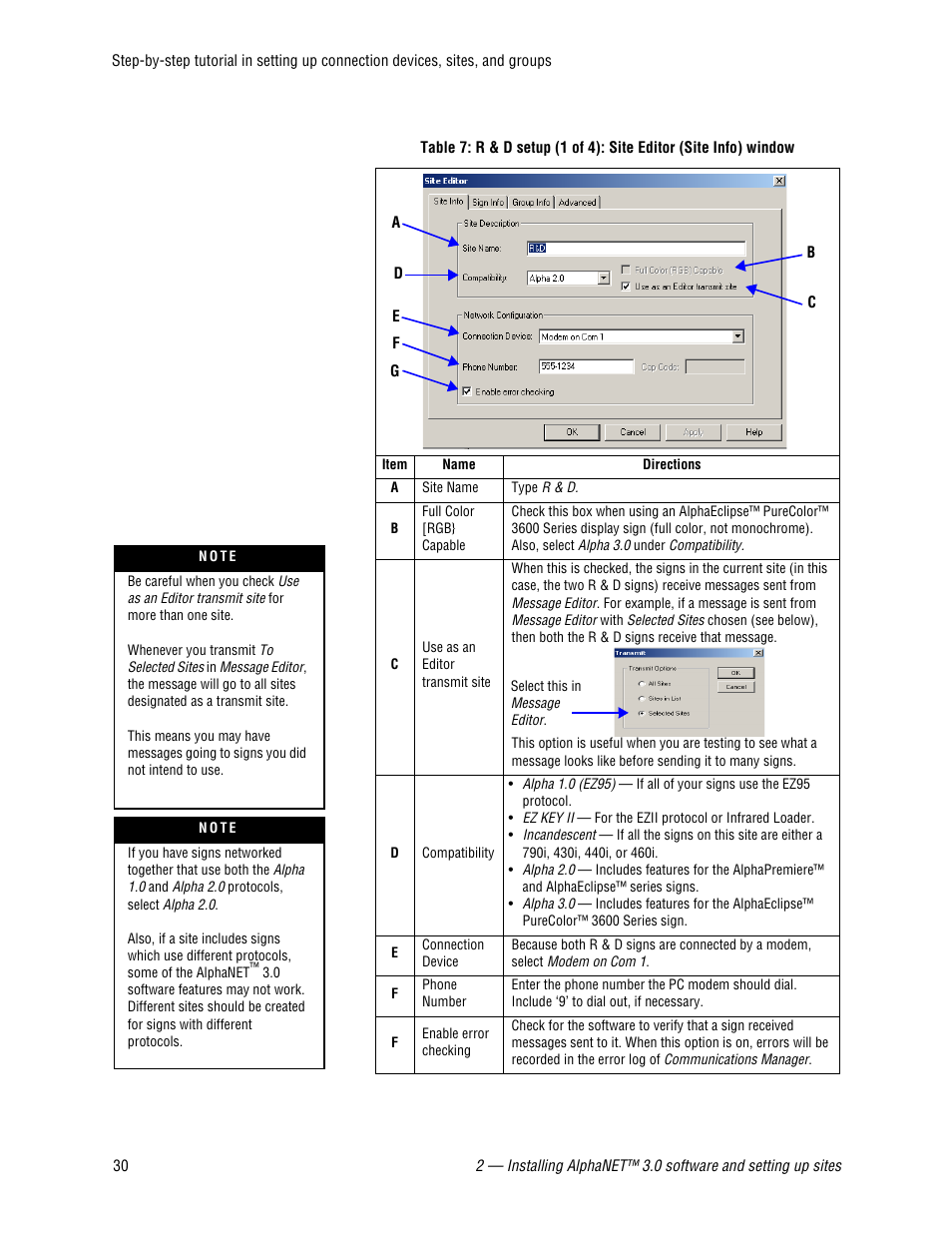 WaveWare Adaptive AlphaNet User Manual | Page 30 / 150