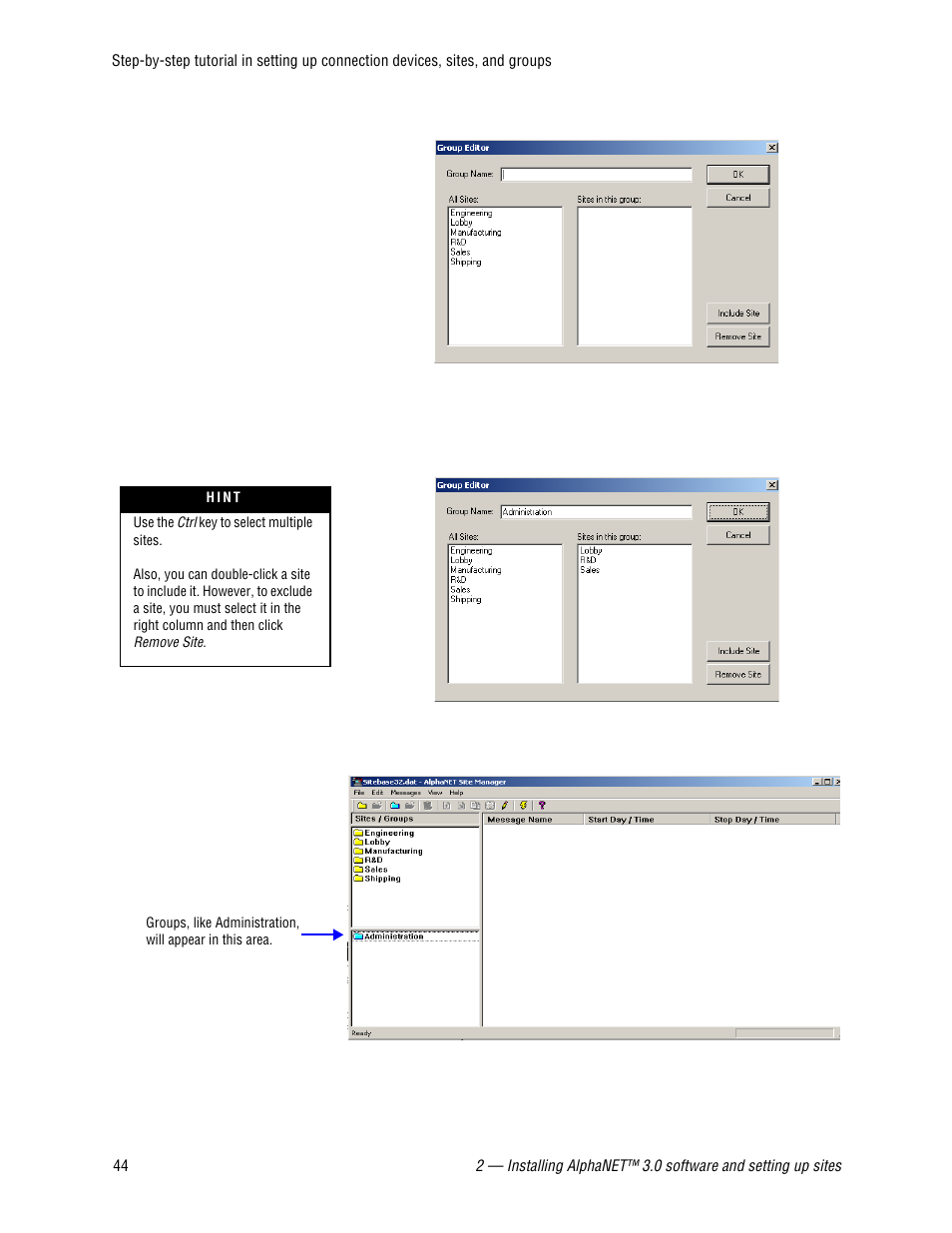 WaveWare Adaptive AlphaNet User Manual | Page 44 / 150