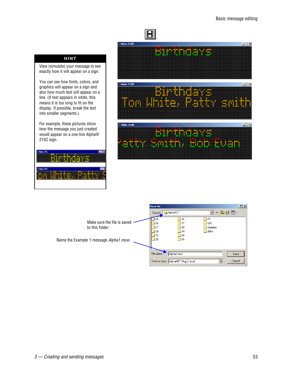 WaveWare Adaptive AlphaNet User Manual | Page 53 / 150