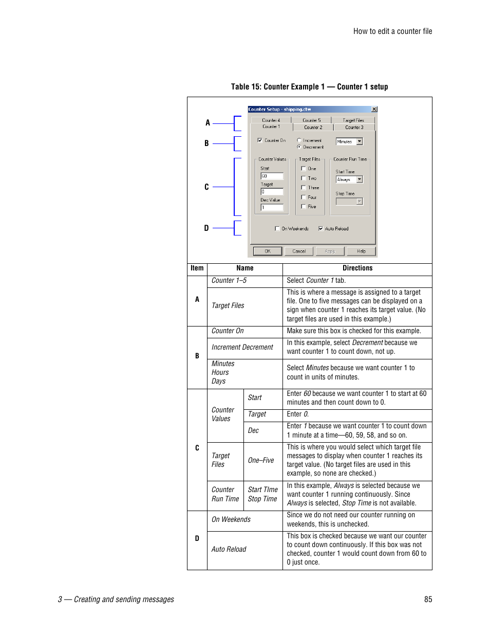 WaveWare Adaptive AlphaNet User Manual | Page 85 / 150