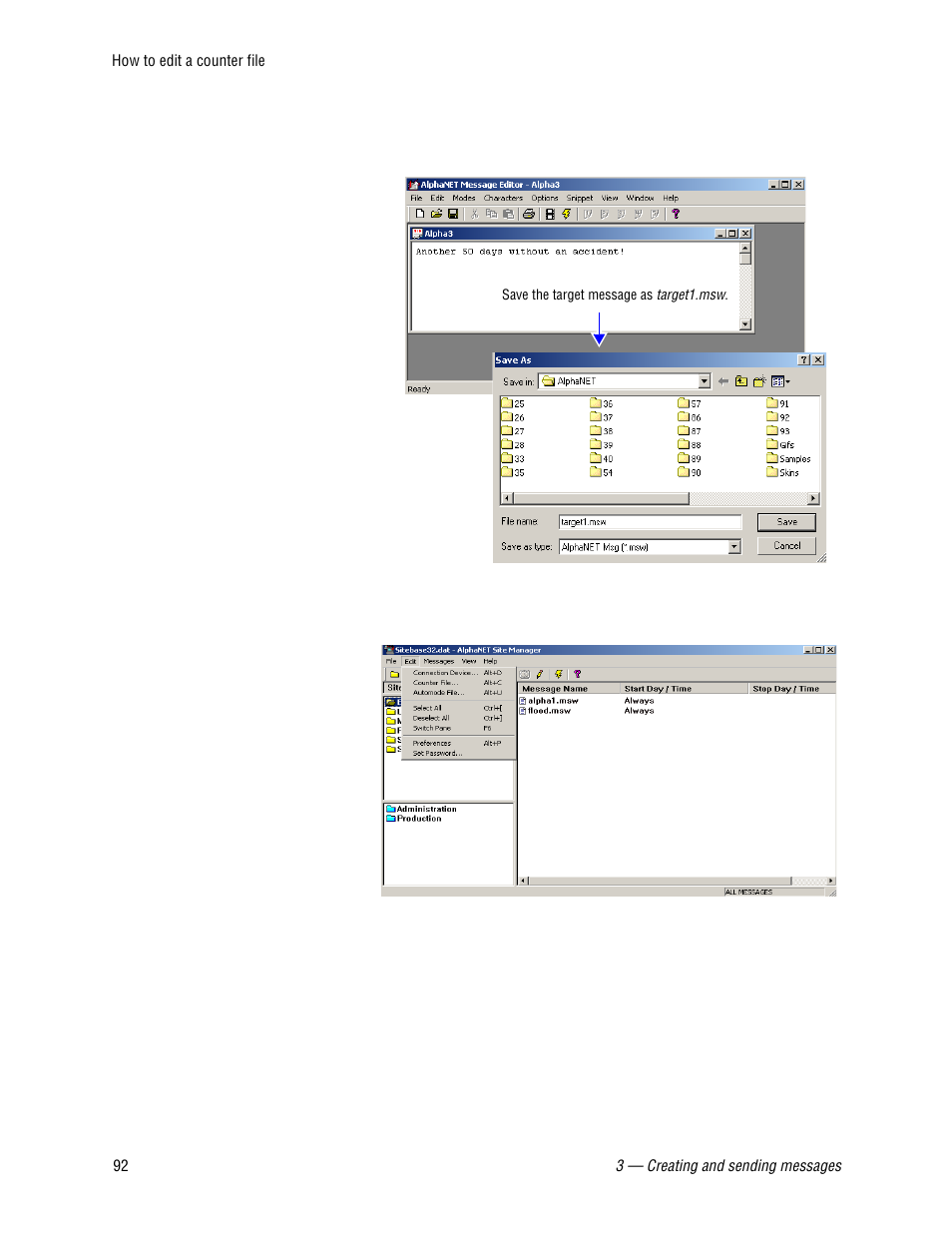 WaveWare Adaptive AlphaNet User Manual | Page 92 / 150