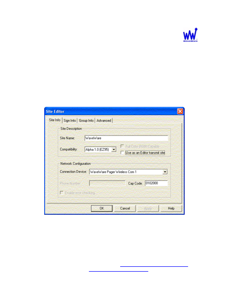 WaveWare AlphaNet Wireless User Manual | Page 2 / 14