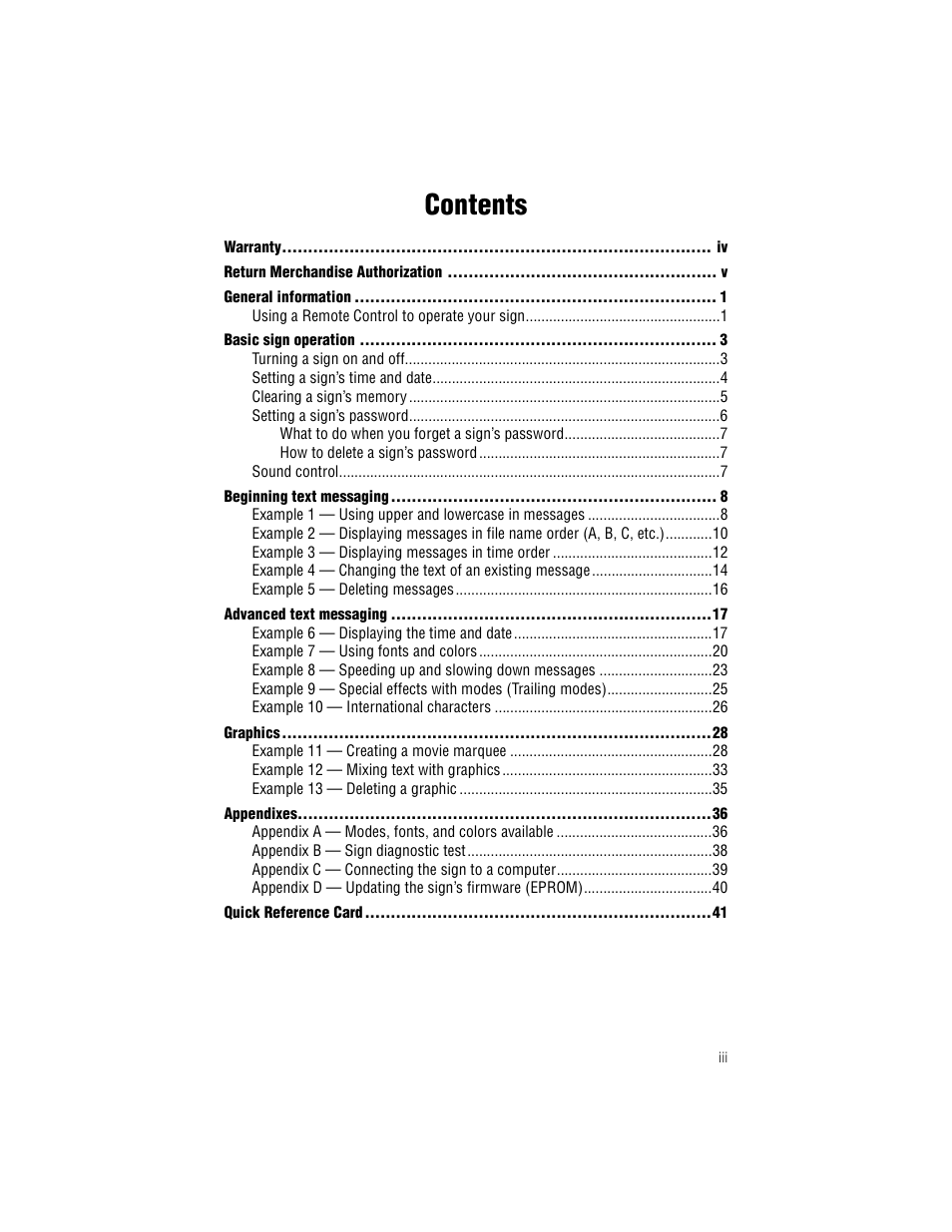 WaveWare Adaptive Remote User Manual | Page 3 / 50