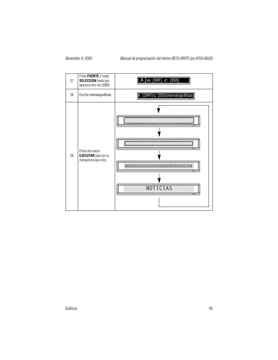 Noticias cinematográficas, Noticias | WaveWare Adaptive Remote User Manual | Page 93 / 102