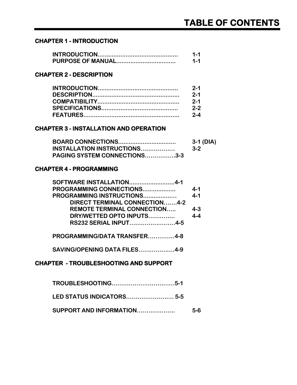 WaveWare API-8 Alarm Monitoring User Manual | Page 5 / 30