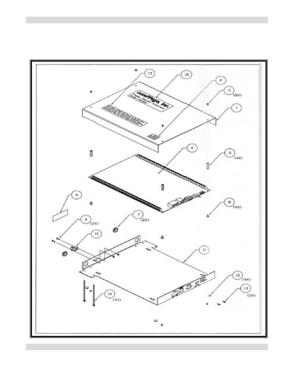 WaveWare comPPage PIA-3264 User Manual | Page 26 / 26