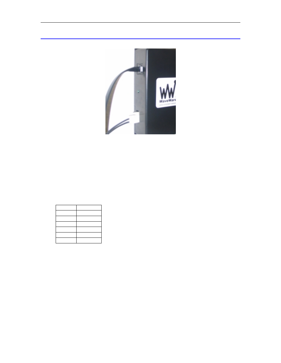 Rcd-1 connectors | WaveWare RCD-1 User Manual | Page 14 / 16