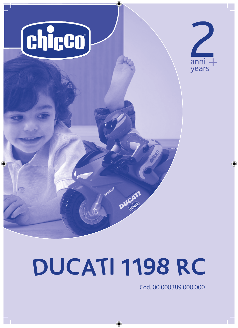 Chicco DUCATI 1198 RC User Manual | 52 pages