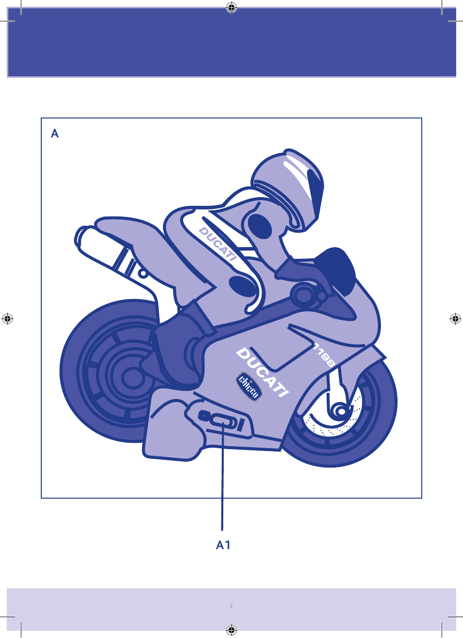 Chicco DUCATI 1198 RC User Manual | Page 2 / 52