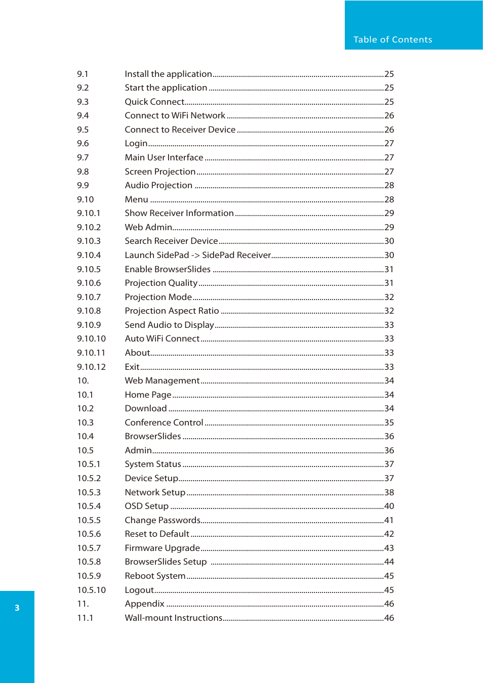 wePresent WiPG-1000 User Manual | Page 3 / 46