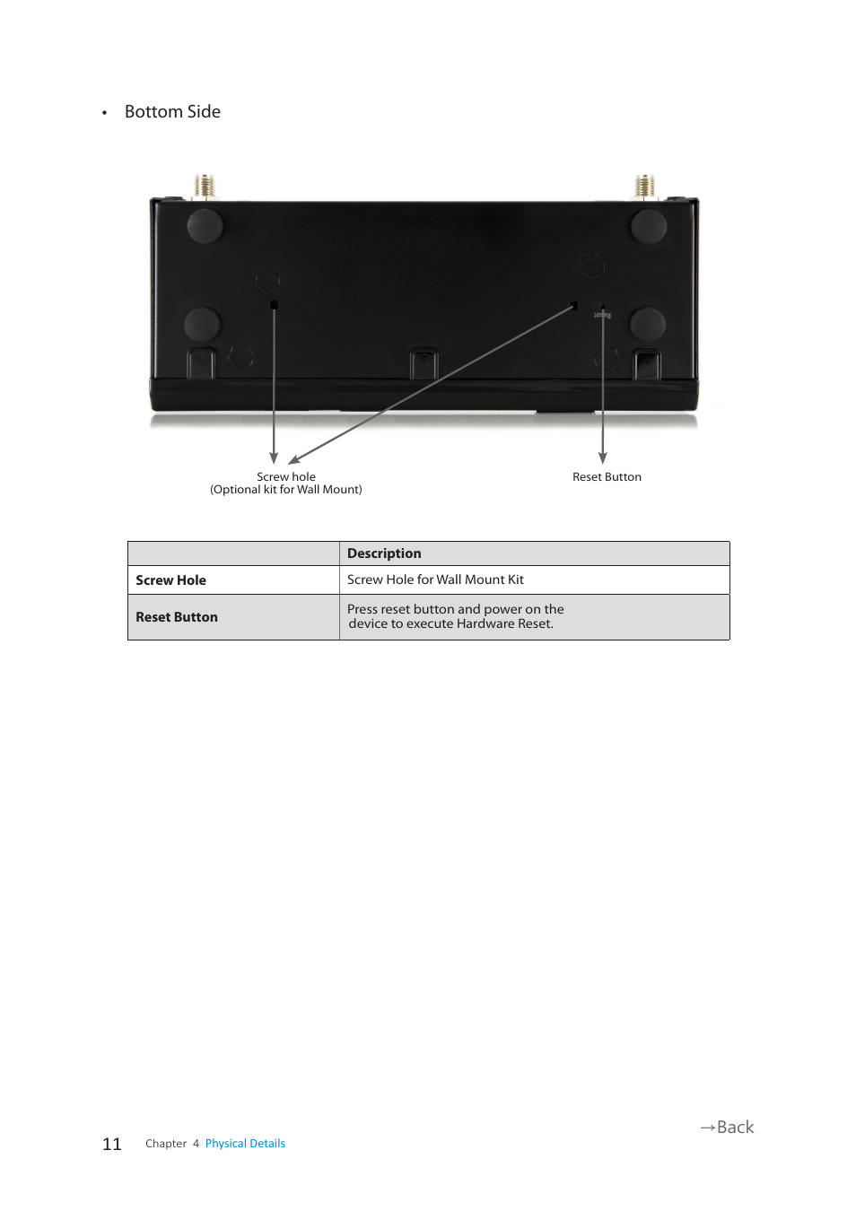 T bottom side | wePresent WiPG-1500 User Manual | Page 11 / 59