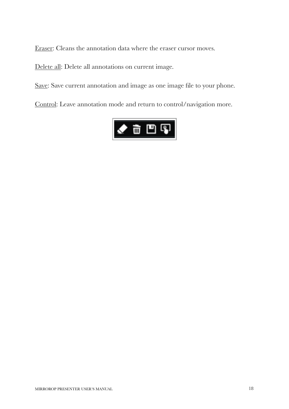 wePresent MirrorOp User Manual | Page 18 / 25