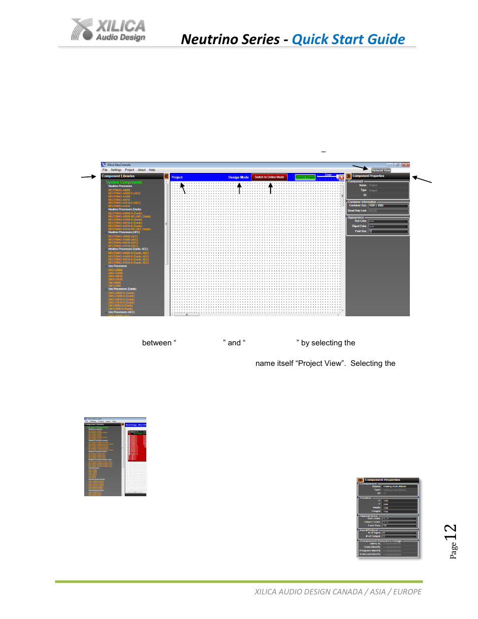 Neutrino series - quick start guide | Xilica Neutrino Series User Manual | Page 12 / 22