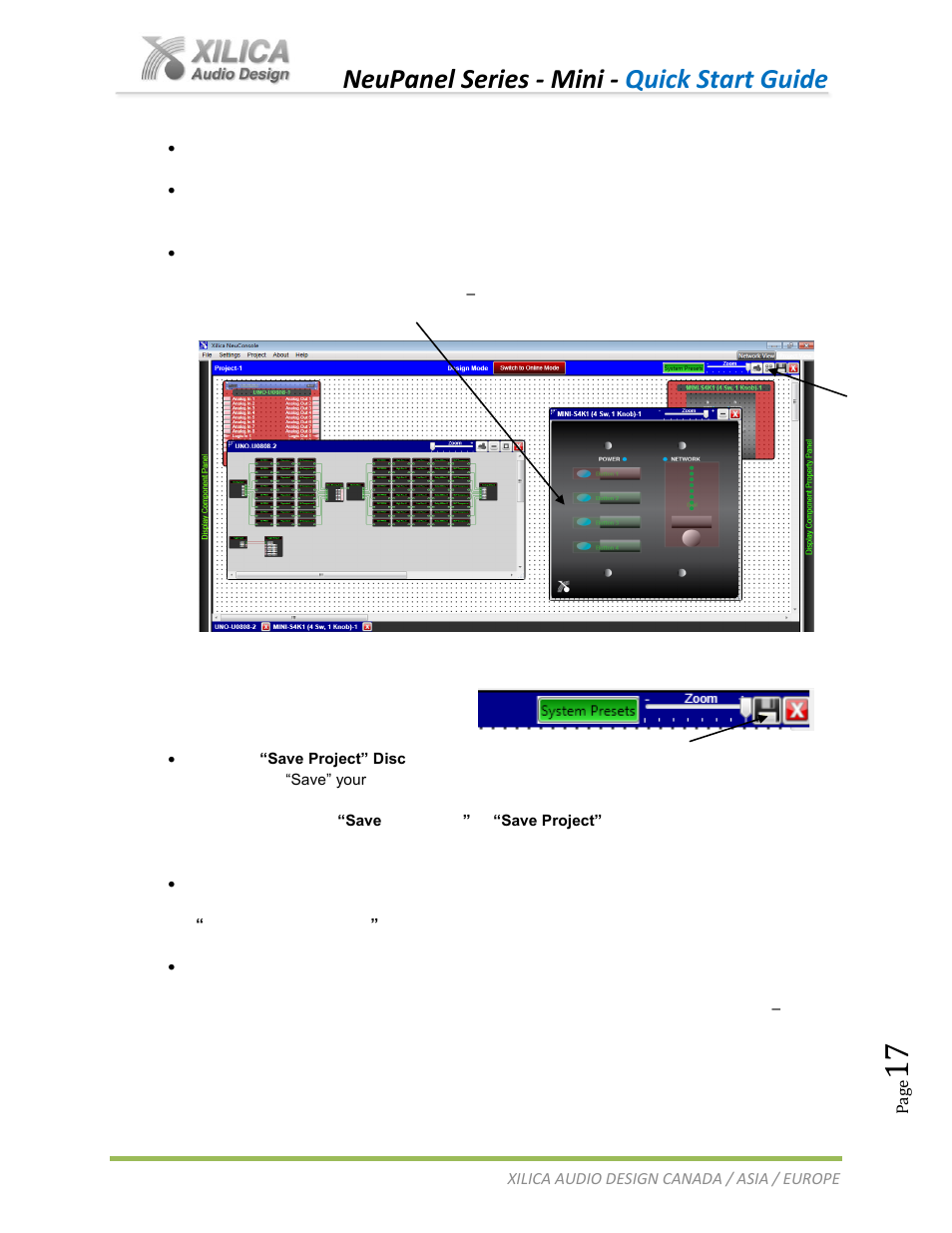 Neupanel series - mini - quick start guide | Xilica NeuPanel Series User Manual | Page 17 / 20