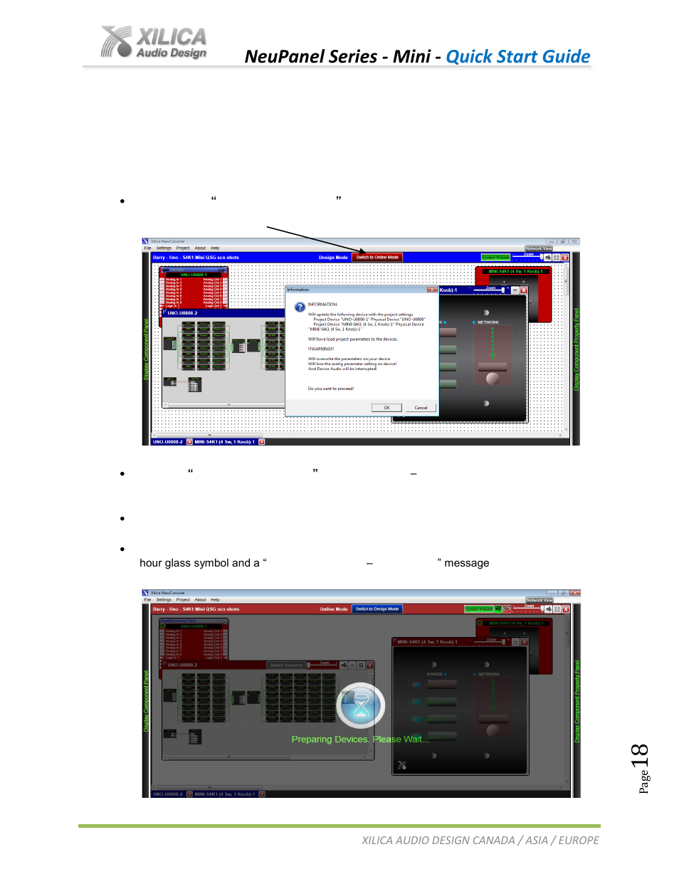 Neupanel series - mini - quick start guide | Xilica NeuPanel Series User Manual | Page 18 / 20