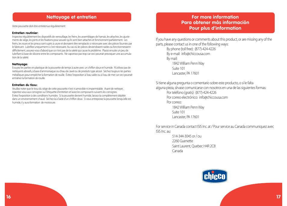 Chicco ct0.6 User Manual | Page 9 / 10